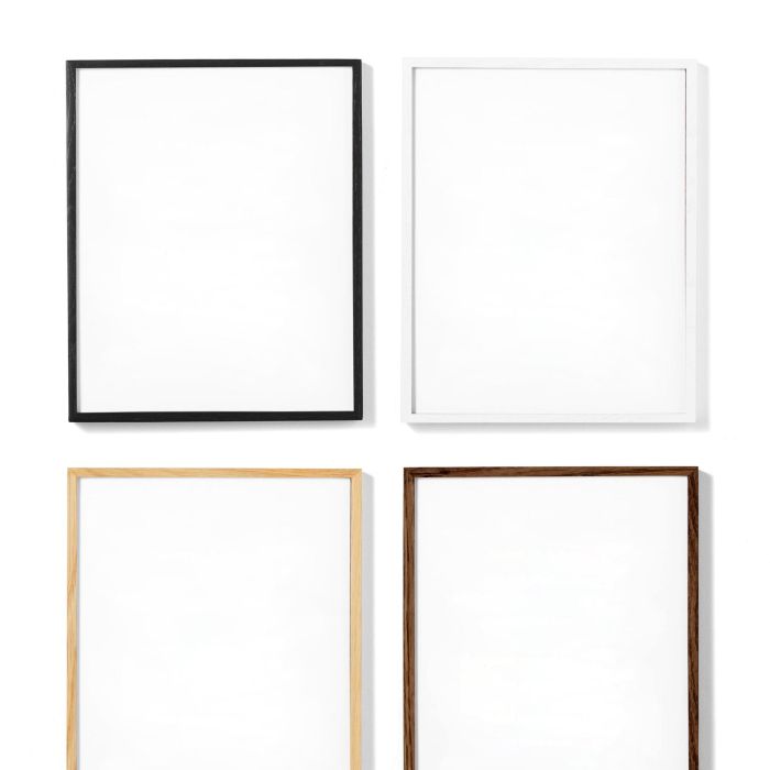 Cadre photo bois blanc 50x70cm : l'unité à Prix Carrefour