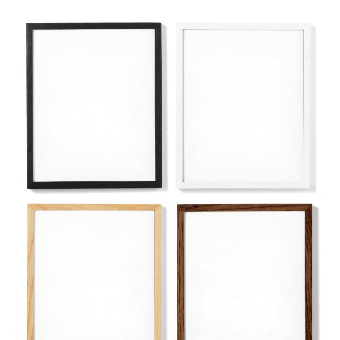 Cadre empreinte plaque plexiglas - 15 cm - Cadres photos en bois