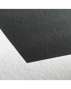 Vue zoomée sur le coin blanc d'un tirage photo fine art sur papier d'art mat Hahnemühle Photo Rag Bright White 310g/m²